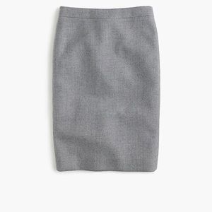 J.Crew Petite No. 2 pencil skirt, Size 2, NWT